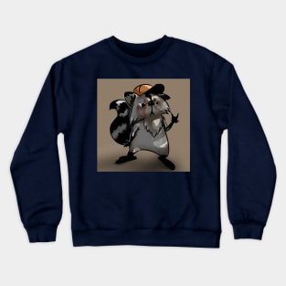 Raccoon kid Crewneck Sweatshirt